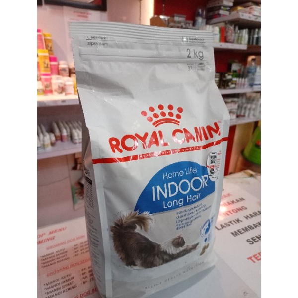 Royal Canin Indoor Longhair Makanan Kucing Dewasa 2kg