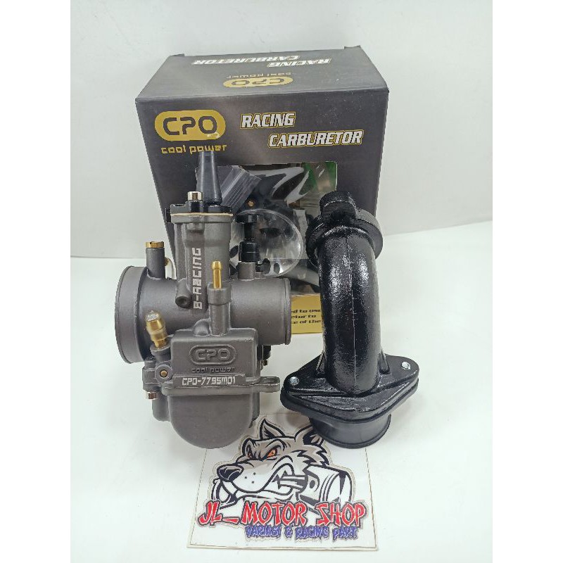 Carburetor Karbu Karburator PWK CPO 24 26 28 30 32 34 Plus Manipol Intake Motor Bebek