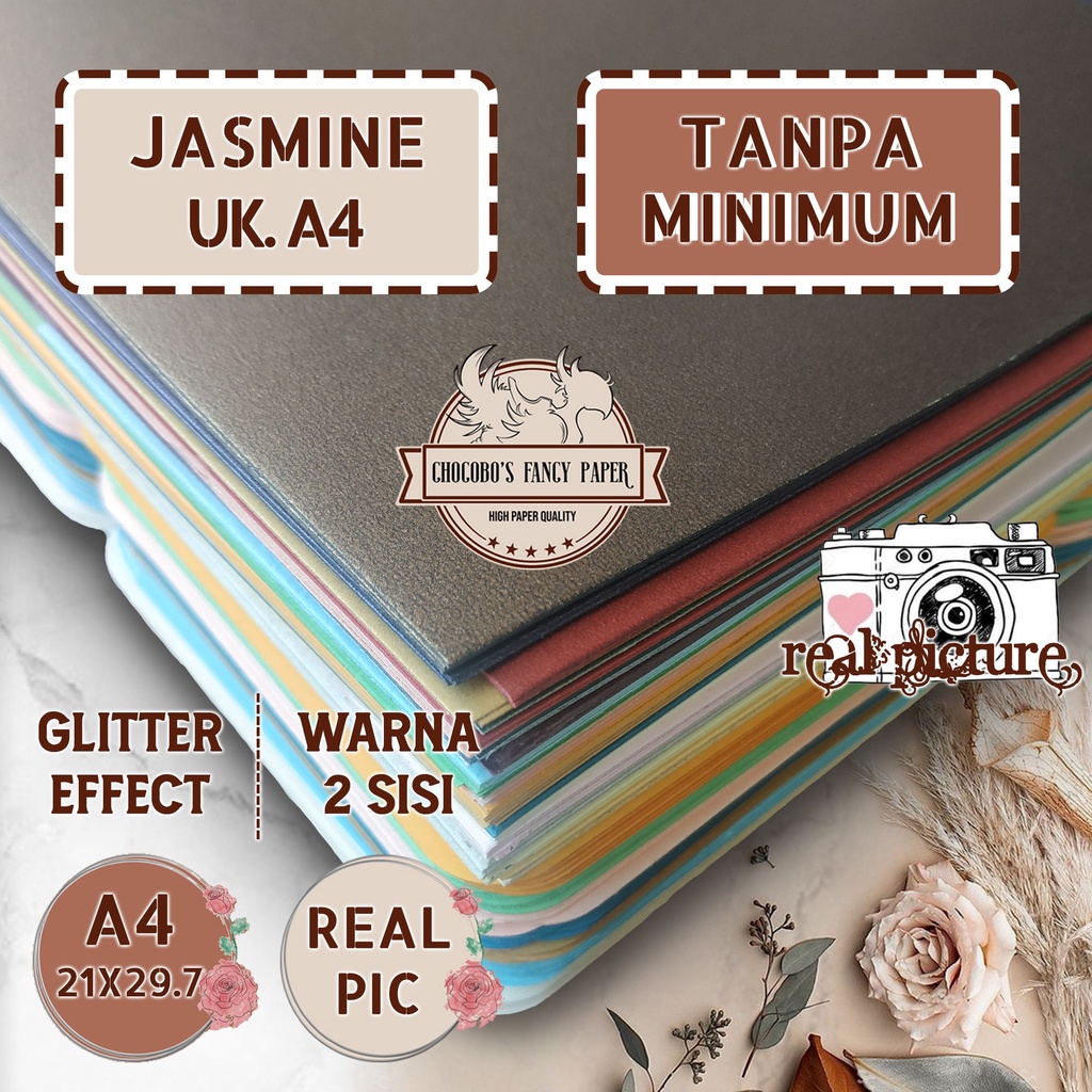 

Kertas Jasmine A4 | MIX COLOR