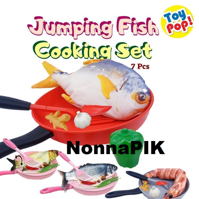 Kitchen Play Set / Mainan Masak - Masakan Anak Jumping Fish