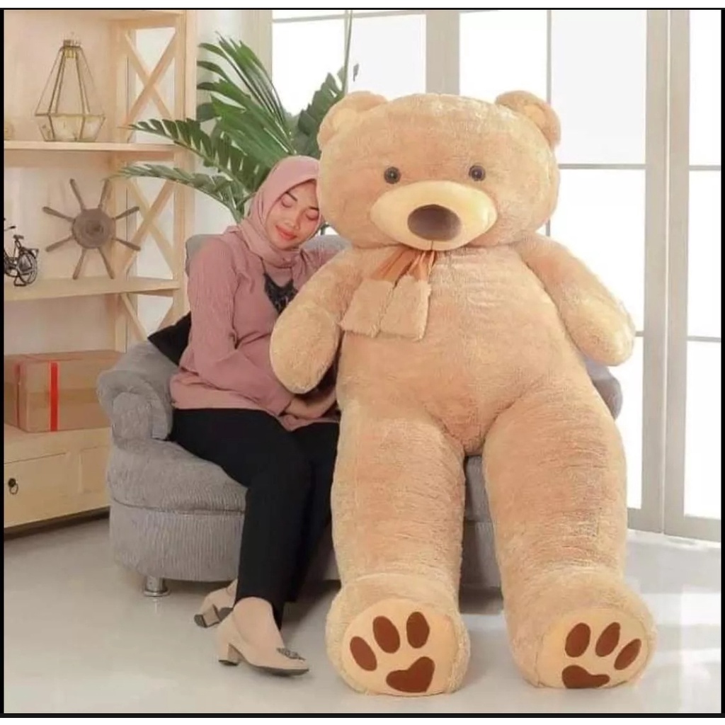 Promo ramadhan selee.... Boneka teddy bear jumbo 1,2 meter / boneka teddy bear / boneka terlaris