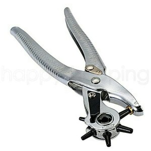 Visking Leather Hole Punch Grommet 3 Pcs Tang Pembolong Sabuk Termurah