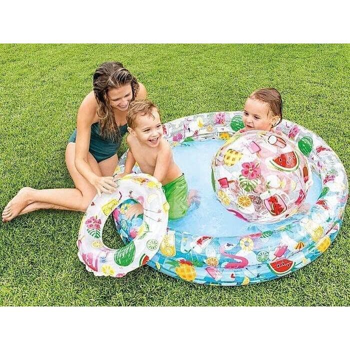 Kolam Renang Kolam Anak 59460 - Mandi Bola Renang Merk Intex Fancy Star Pools