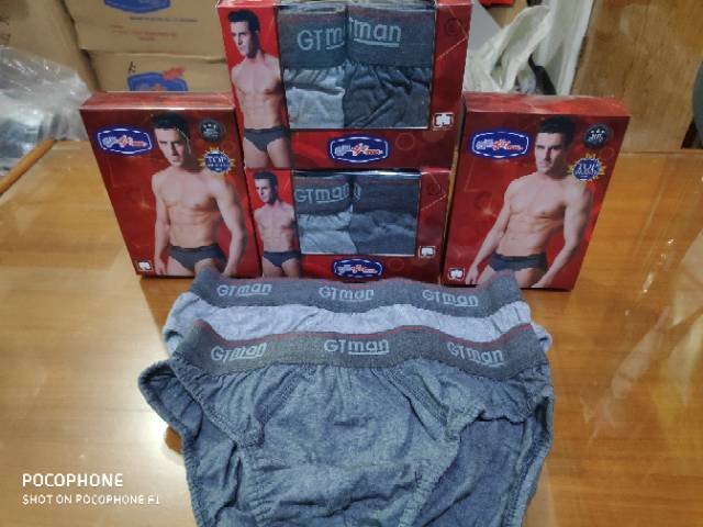 Celana Dalam Pria GT MAN GTM 01 + 1 MASKER BAGUS / CD GT MAN PRIA / CD PRIA 1 PACK ISI 2 PCS, PASTI ORI, PASTI READY