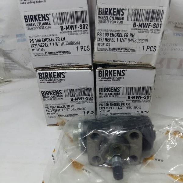 Wheel Cylinder Depan Kiri PS-100 Canter Engkel B-MWF-S02 Birkens