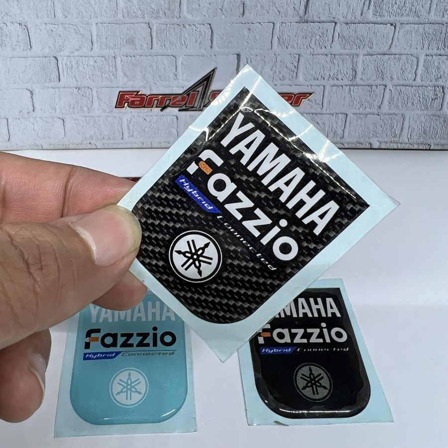 STIKER FAZZIO STICKER LOGO FAZIO TAMENG TIMBUL