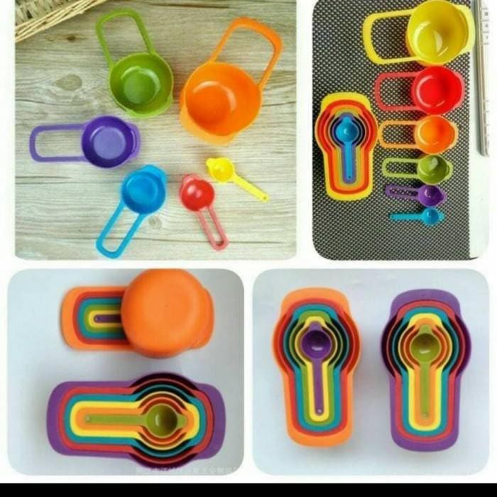 

Sendok takar jumbo 6 set measuring spoon cup takaran besar susu tepung