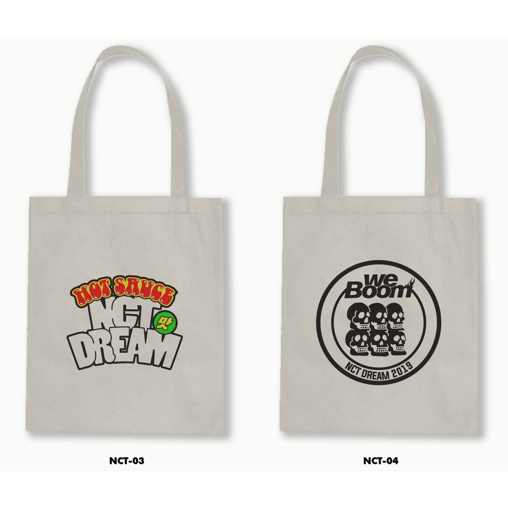 TOTE BAG BLACU - NCT / KPOP