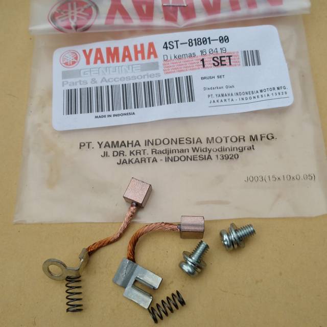 ARANG STATER JUPITER Z COOL STARTER BRUSH SET STATER JUPITER BURHAN VEGA R VEGA ZR CRYPTON