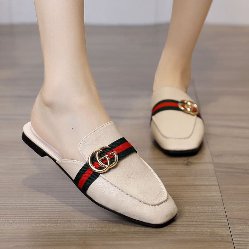 23350 Sepatu Murah Wanita Import Sepatu Kerja Kantoran Kekinian Slip On Selop