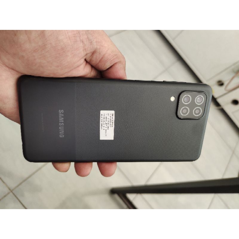 SAMSUNG A12 6/128GB,SECOND RASA BARU
