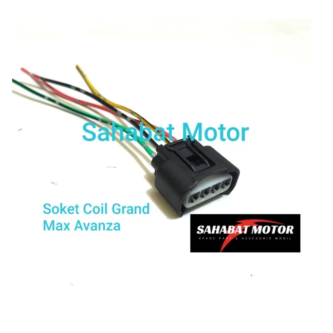SOKET COIL INNOVA GRAND MAX AVANZA IGNITION COIL SOCKET AVANZA