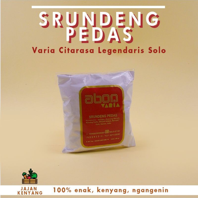 

Srundeng Serundeng Pedas Serundeng Kelapa Serundeng Varia Oleh Oleh Solo