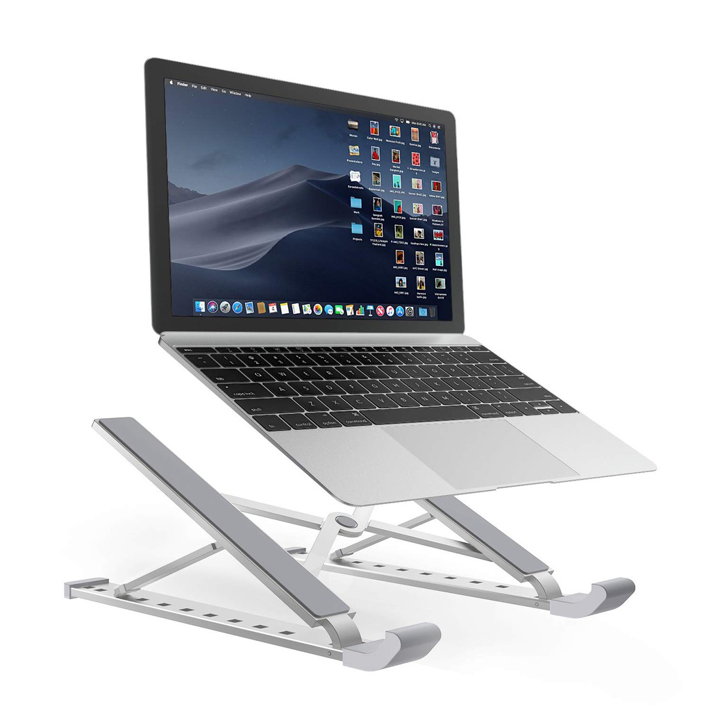 [ ABJ ] Stand Holder Laptop Alumium bisa dilipat