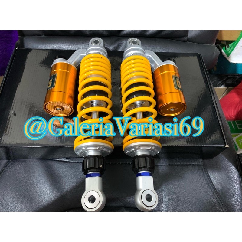 Shockbreaker double tabung atas 320mm rxking aerox revo supra tiger cb gl dll