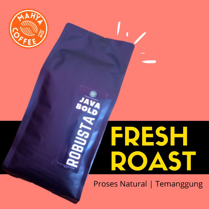

Kopi Robusta Temanggung Biji atau Bubuk 1 Kg