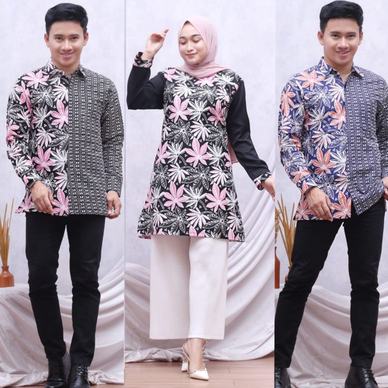 Batik Couple Tunik Jumbo Big Size Jumbo XXL XXXL 4L 5L Wanita