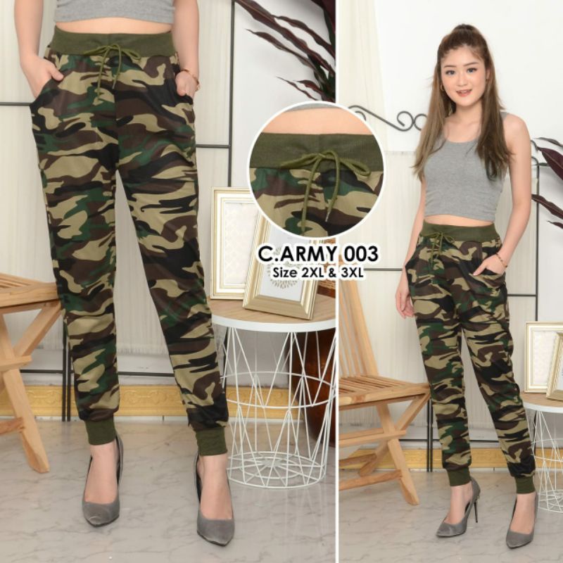 CELANA ARMY / CELANA LORENG WANITA / JOGGER ARMY WANITA / CELANA ARMY WANITA / CELANA IMPORT WANITA 