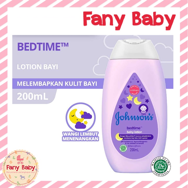 JOHNSON'S BEDTIME BABY LOTION 100ML &amp; 200ML