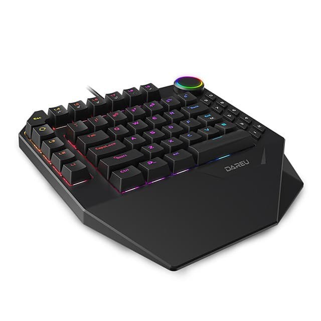 Dareu EK828 / EK-828 One Handed RGB Backlit Mechanical Gaming Keyboard