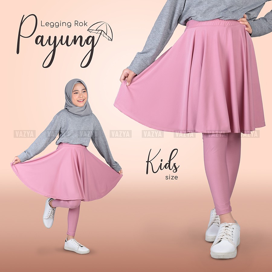 Legging Rok Payung Anak Olahraga