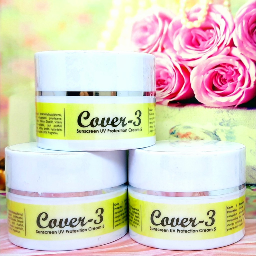 Cover 3 Sunscreen UV Protection Cream 5 10g MF Matte Finish / Cover 3 Sunscreen SPF 50 Ndk78