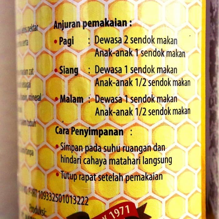 

Ge6012Gtb Madu Pramuka - Madu Super (Madu + Tepung Sari + Royal Jelly) 650Ml Ds501Ghg