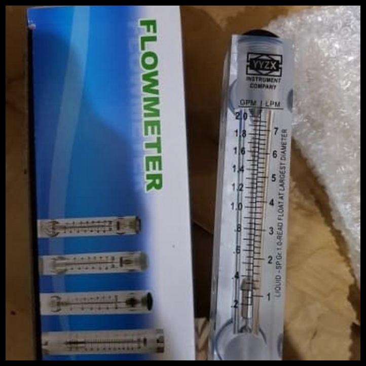 Flowmeter 2 Gpm / 7 Lpm Rotameter Rotameter Air Dan Angin Termurah