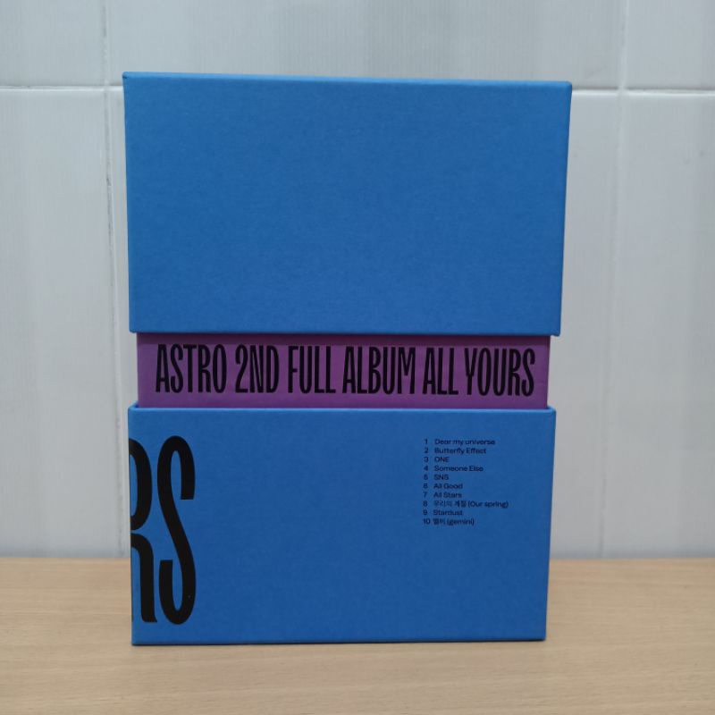 Album Astro All Yours Fullset Me Ver. Unsealed +Poster