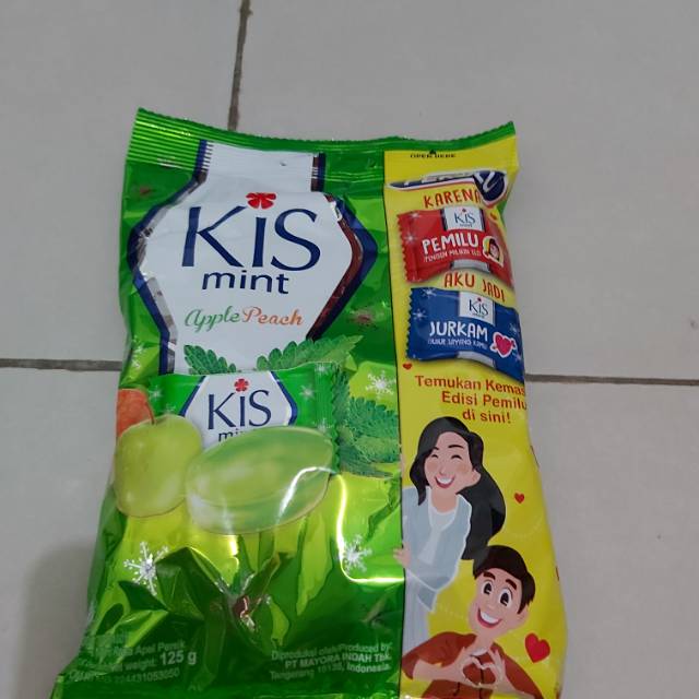 

Kiss mint apple peach