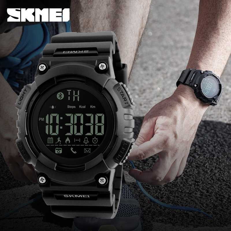 PRODUK ORI  SKMEI Jam Tangan Sporty Smartwatch Bluetooth - 1256