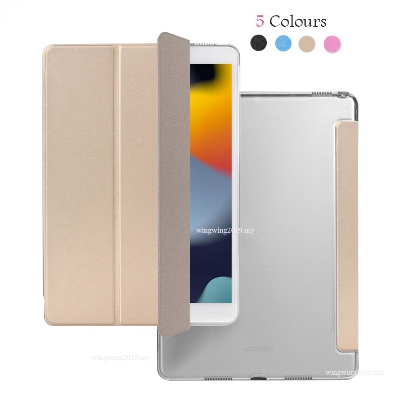 Case Tablet Bahan Kulit PU Untuk iPad 2021 10.2 7th 8th 9th Generation 10.2 2019 2020