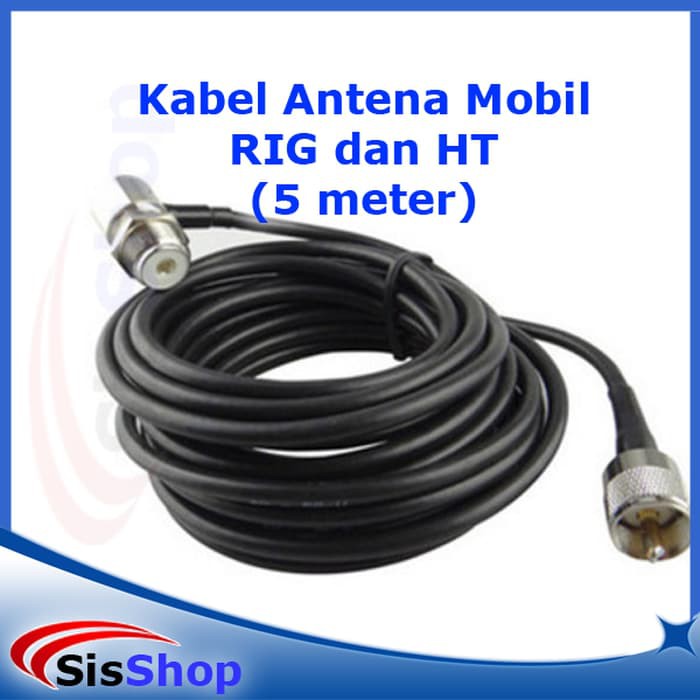 KABEL RG-58 RG58 ANTENA MOBIL RIG HT 5 METER