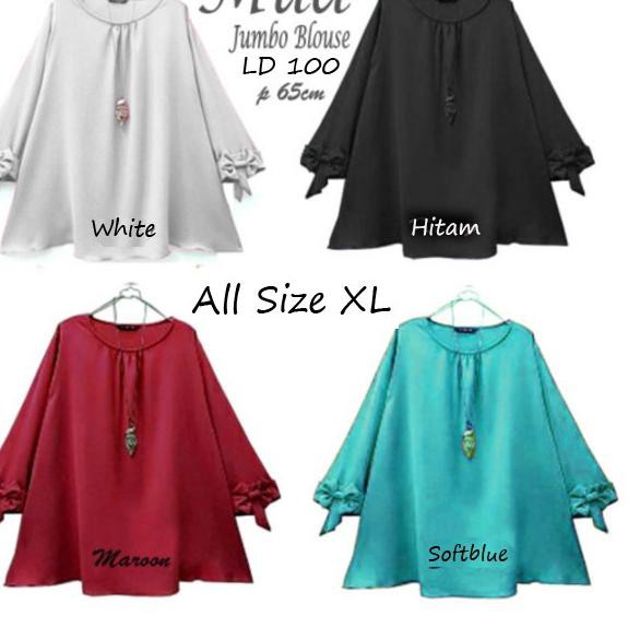 Blouse Wanita Lengan Panjang Kekinian Rebeca Blouse Blouse Wanita Lengan Panjang Kekinian Rebeca Blouse