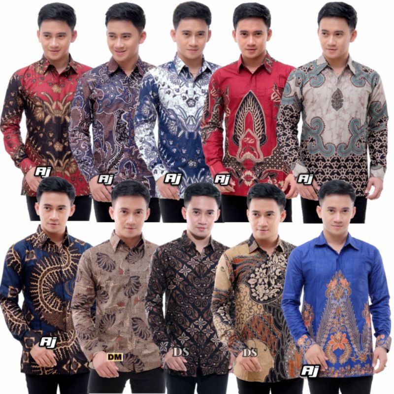 GROSIR KEMEJA BATIK PRIA PRINTING