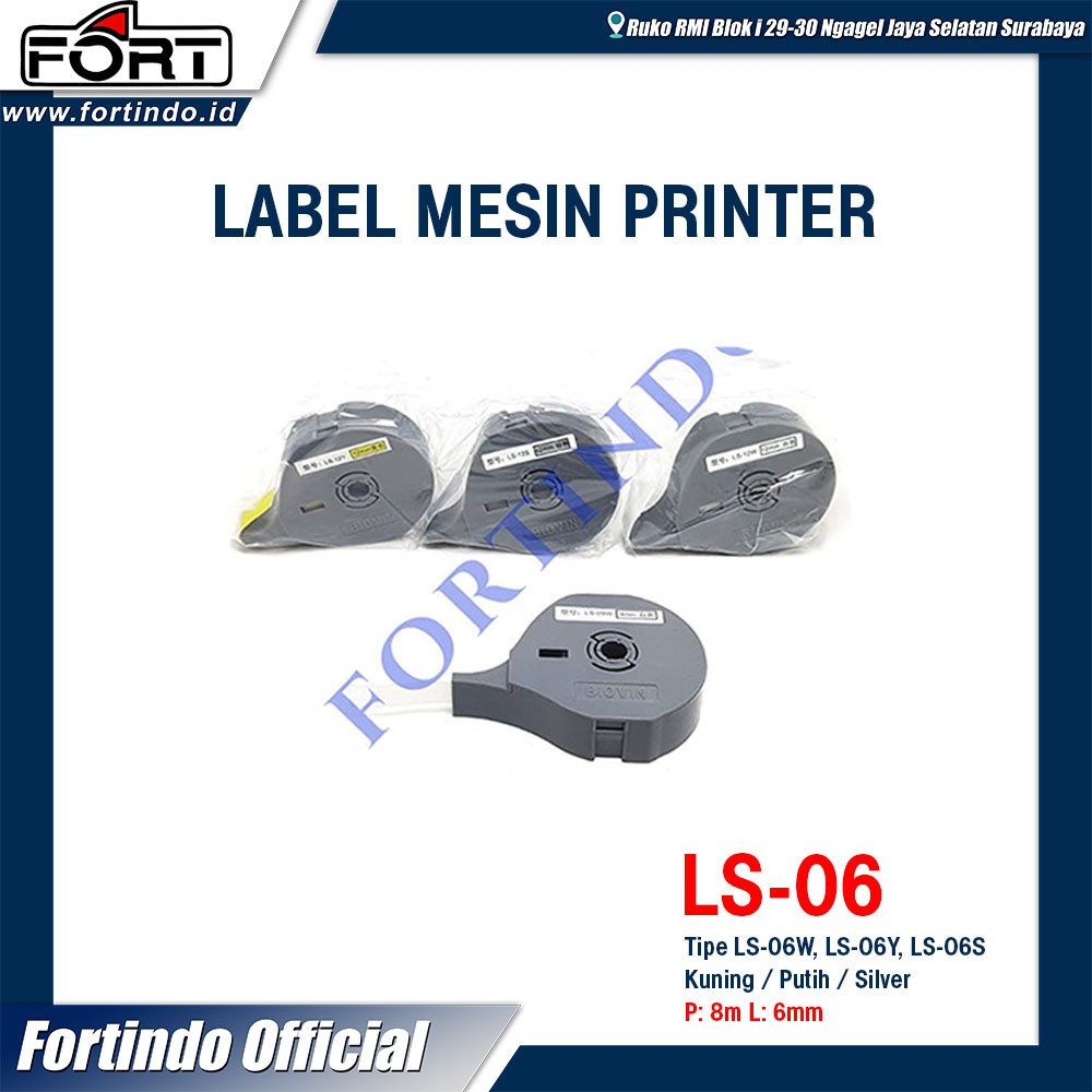 

Label LS-06 Mesin Printer Marker Tube Biovin Tubing Marking
