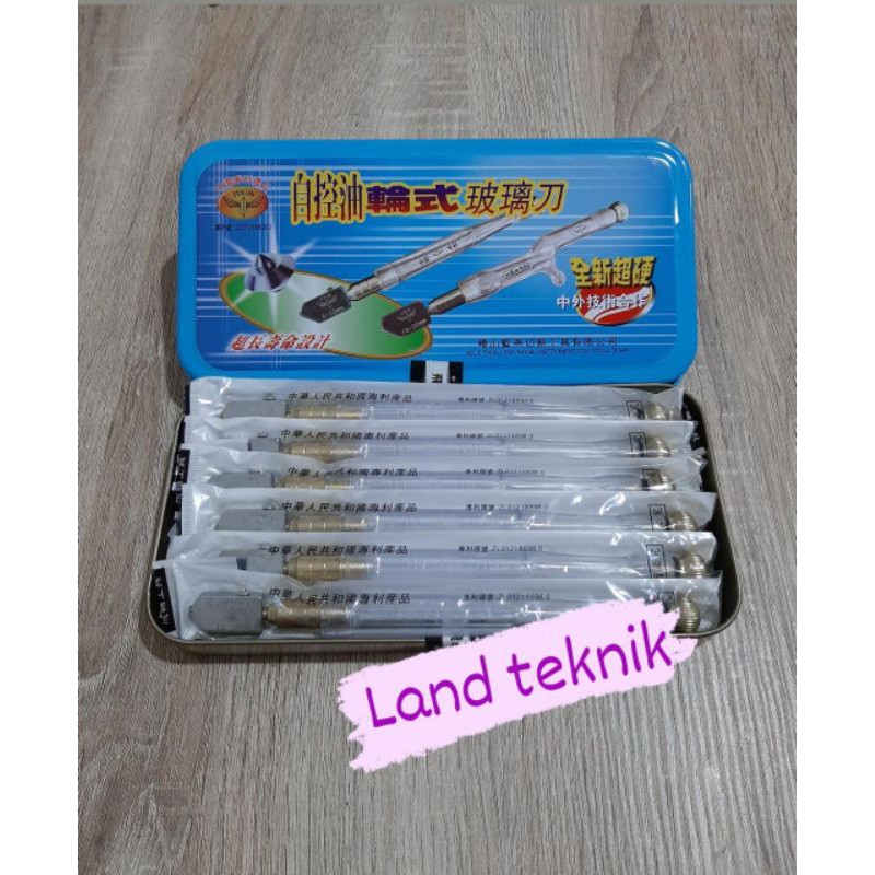 Pisau potong kaca feilun fl-999 /pcs - original