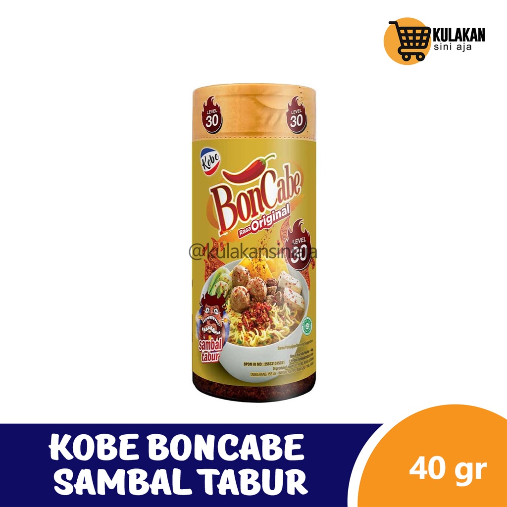 

KOBE Boncabe Sambal Tabur Level 30 40 Gram