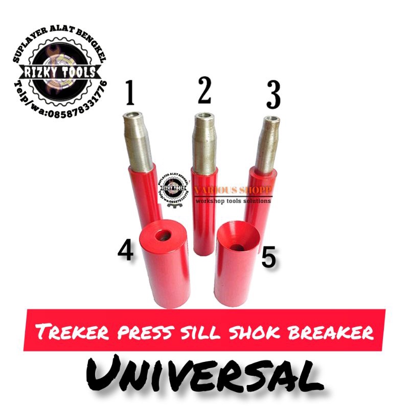 alat servis shock breaker motor universal treker press sil shock breaker