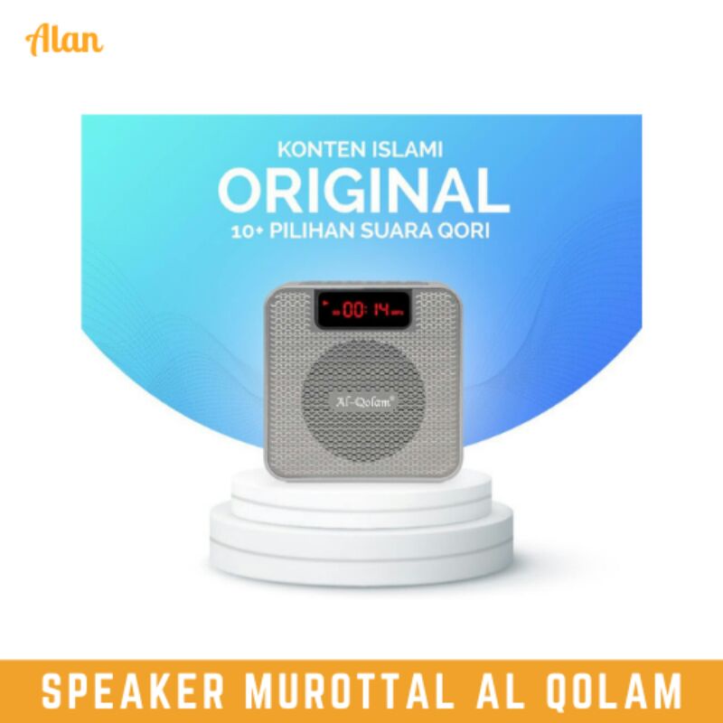 SPEAKER BLUETOOTH AL QOLAM | AL QOLAM SPEAKER AL QUR'AN MUROTTAL