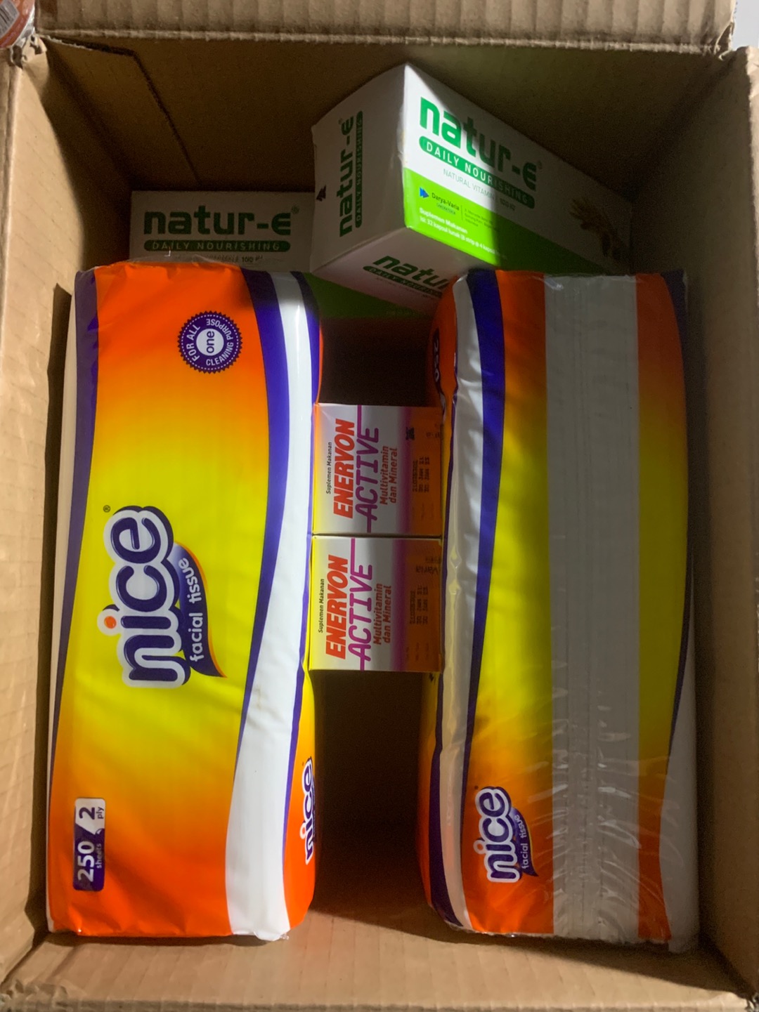Nice Smart Facial Tissue 2ply 250 Sheets