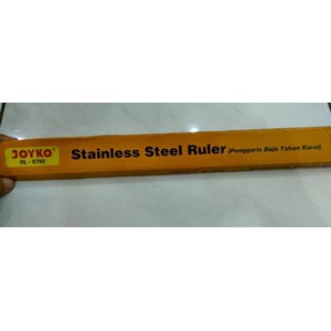 

Penggaris besi / Stainless steel Ruler 60cm Joyko RL-ST60