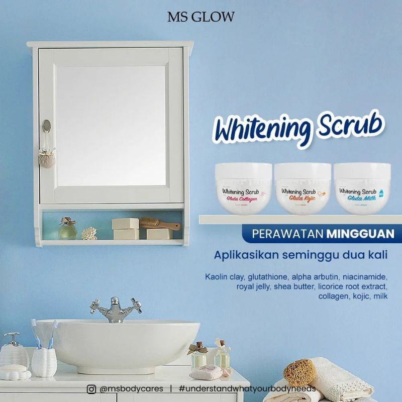 Whitening Body Scrub Ms Glow