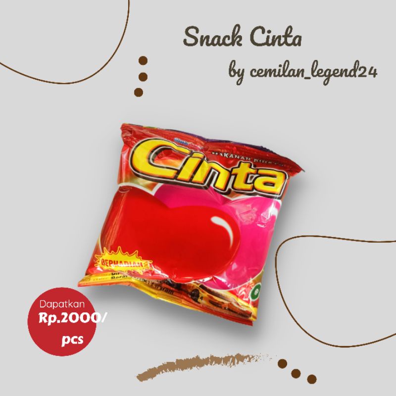 

Snack Cinta / Kerupuk Cinta / Jajanan SD / Kerupuk COD
