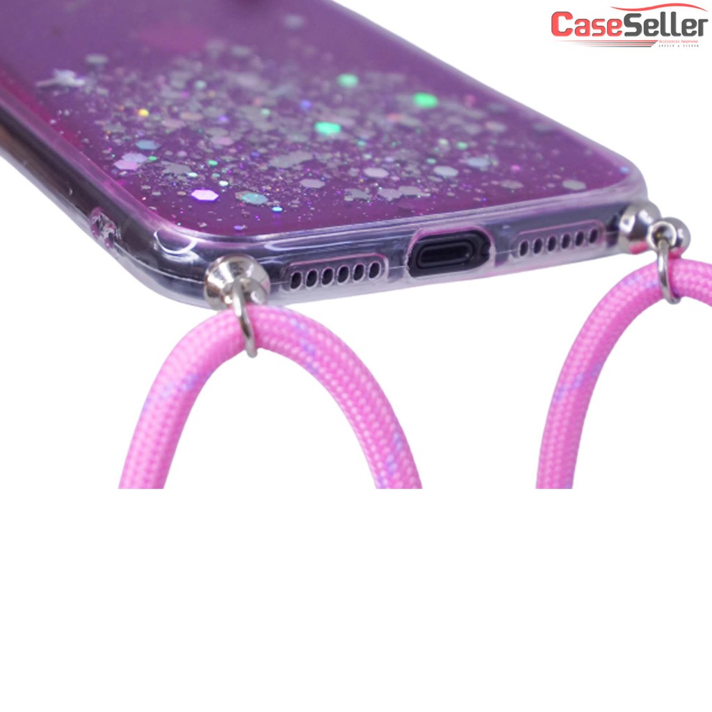 Iph 6G | 6G+ | 7G/ 8G  | 7G+ /8G+ CaseSeller  Case Clear Glitter Plus Tali Silicone Softcase Jelly Motif