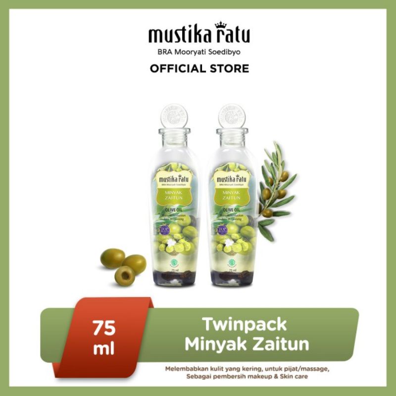 Mustika Ratu Perawatan Kulit Minyak Zaitun 175 ml | 75ml