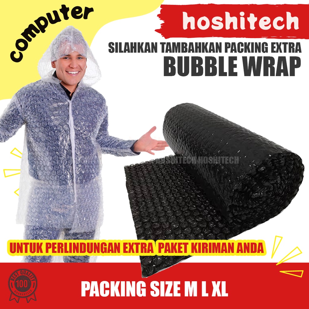 

EXTRA BUBBLE WRAP PAKING TAMBAHAN