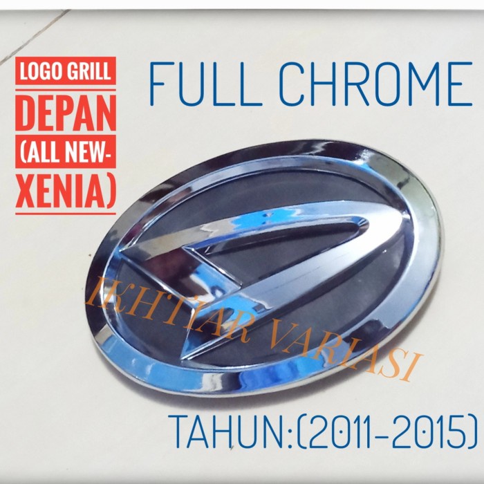 Logo depan Allnew Xenia Lambang depan Daihatsu Xenia logo Xenia