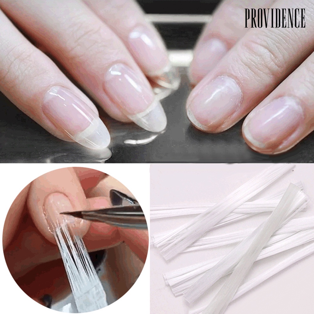 Providence 50Pcs Nail Extension Fiberglass Acrylic Tips Forms Silk Building Manicure Tools