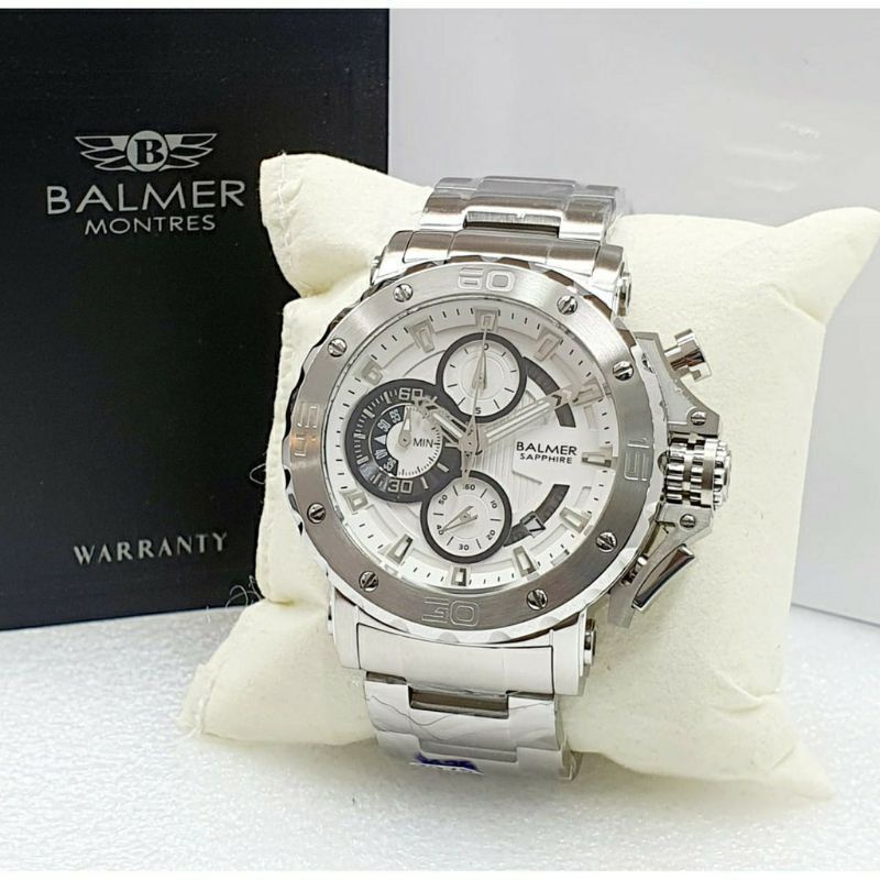 BALMER B.7975 JAM TANGAN PRIA BALMER ORIGINAL SAPPHIRE SILVER